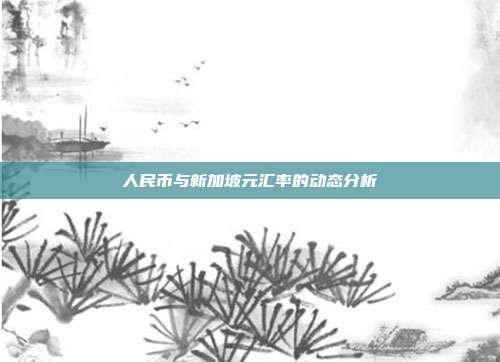 人民币与新加坡元汇率的动态分析
