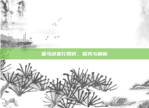 亚马逊发行股价,探究与解析