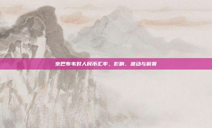 京巴布韦对人民币汇率,影响、波动与前景
