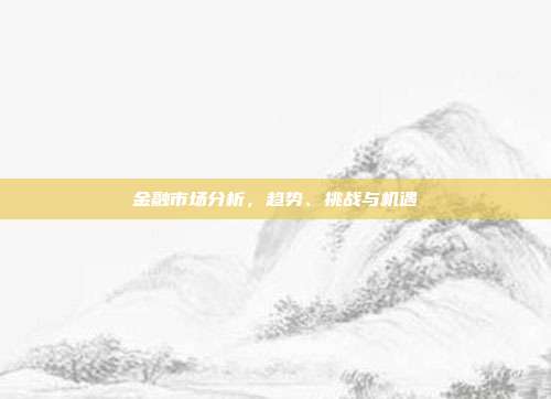 金融市场分析，趋势、挑战与机遇