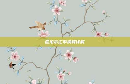 尼泊尔汇率换算详解