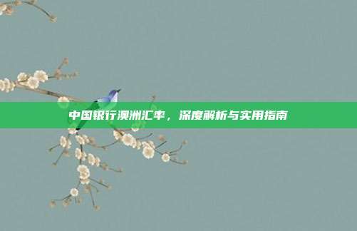 中国银行澳洲汇率，深度解析与实用指南