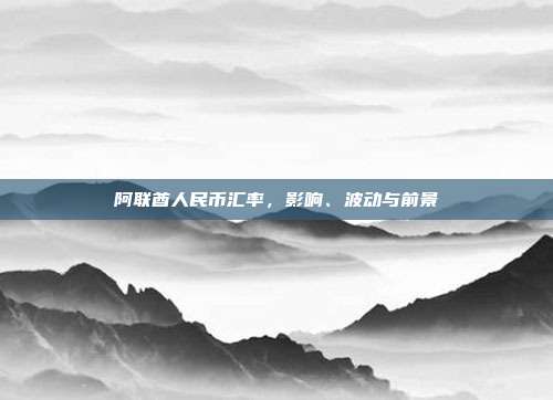 阿联酋人民币汇率,影响、波动与前景