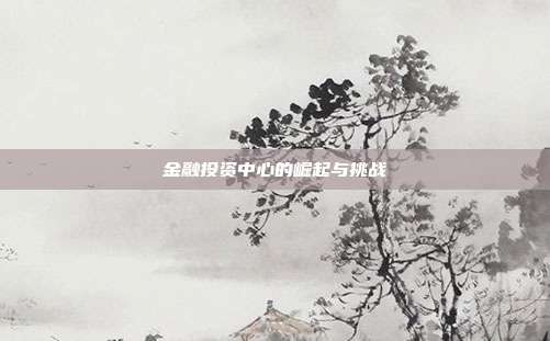 金融投资中心的崛起与挑战