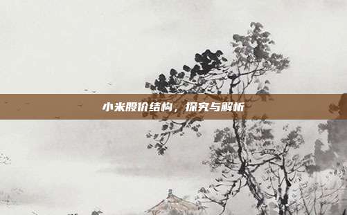 小米股价结构,探究与解析