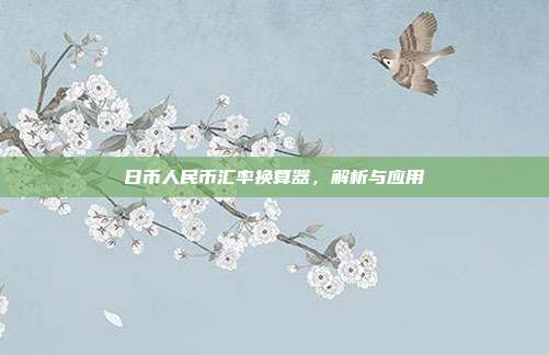 日币人民币汇率换算器，解析与应用