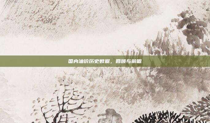 国内油价历史数据,回顾与前瞻