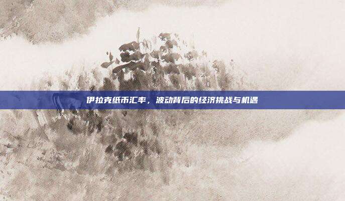伊拉克纸币汇率,波动背后的经济挑战与机遇