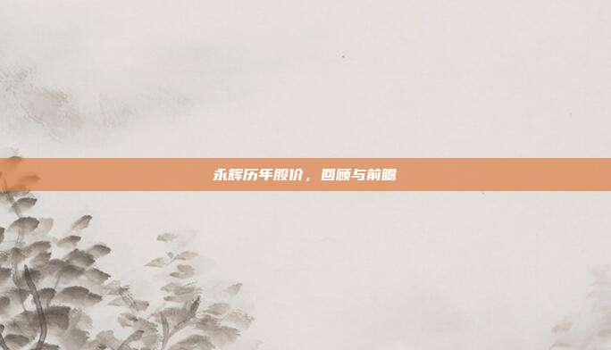 永辉历年股价,回顾与前瞻