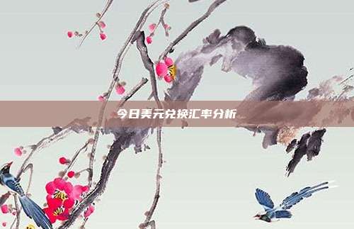 今日美元兑换汇率分析