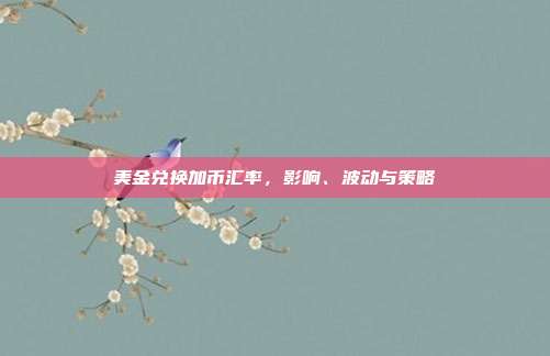 美金兑换加币汇率,影响、波动与策略