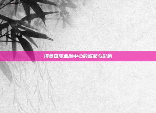 海垦国际金融中心的崛起与影响