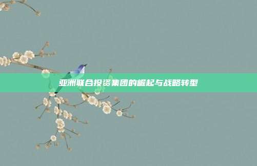 亚洲联合投资集团的崛起与战略转型