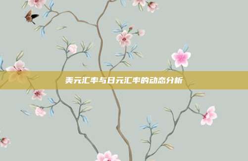 美元汇率与日元汇率的动态分析