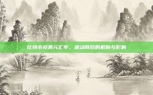 比特币兑美元汇率,波动背后的机制与影响