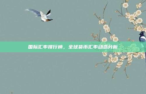 国际汇率排行榜，全球货币汇率动态分析