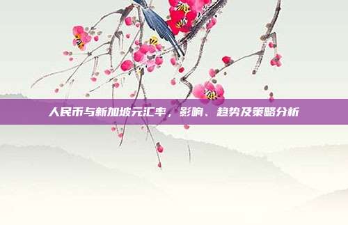 人民币与新加坡元汇率,影响、趋势及策略分析