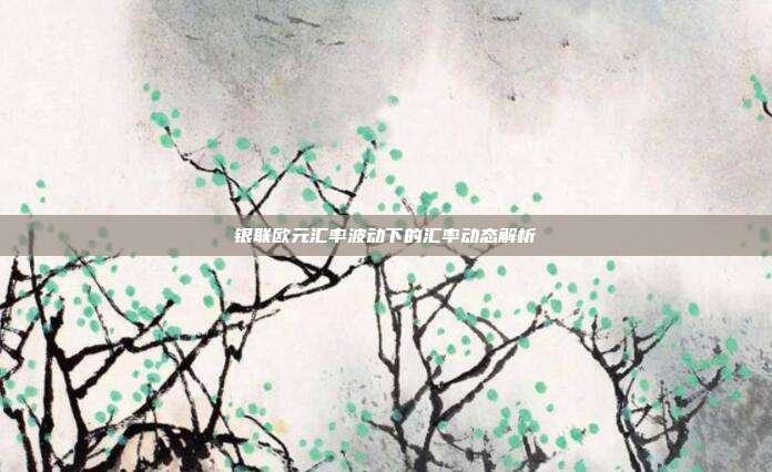 银联欧元汇率波动下的汇率动态解析